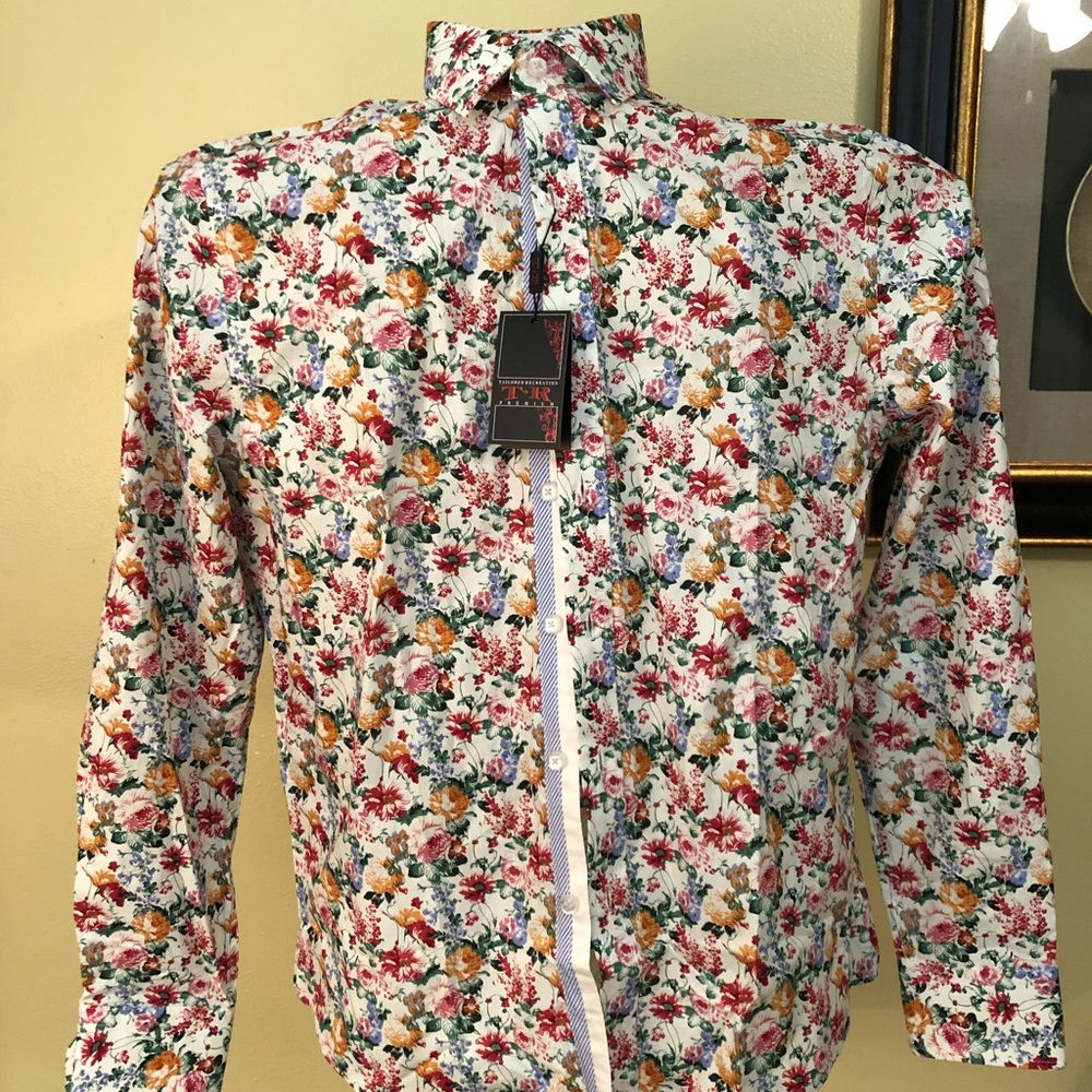 NWT TR Premium Men’s Floral Shirt from Nordstrom